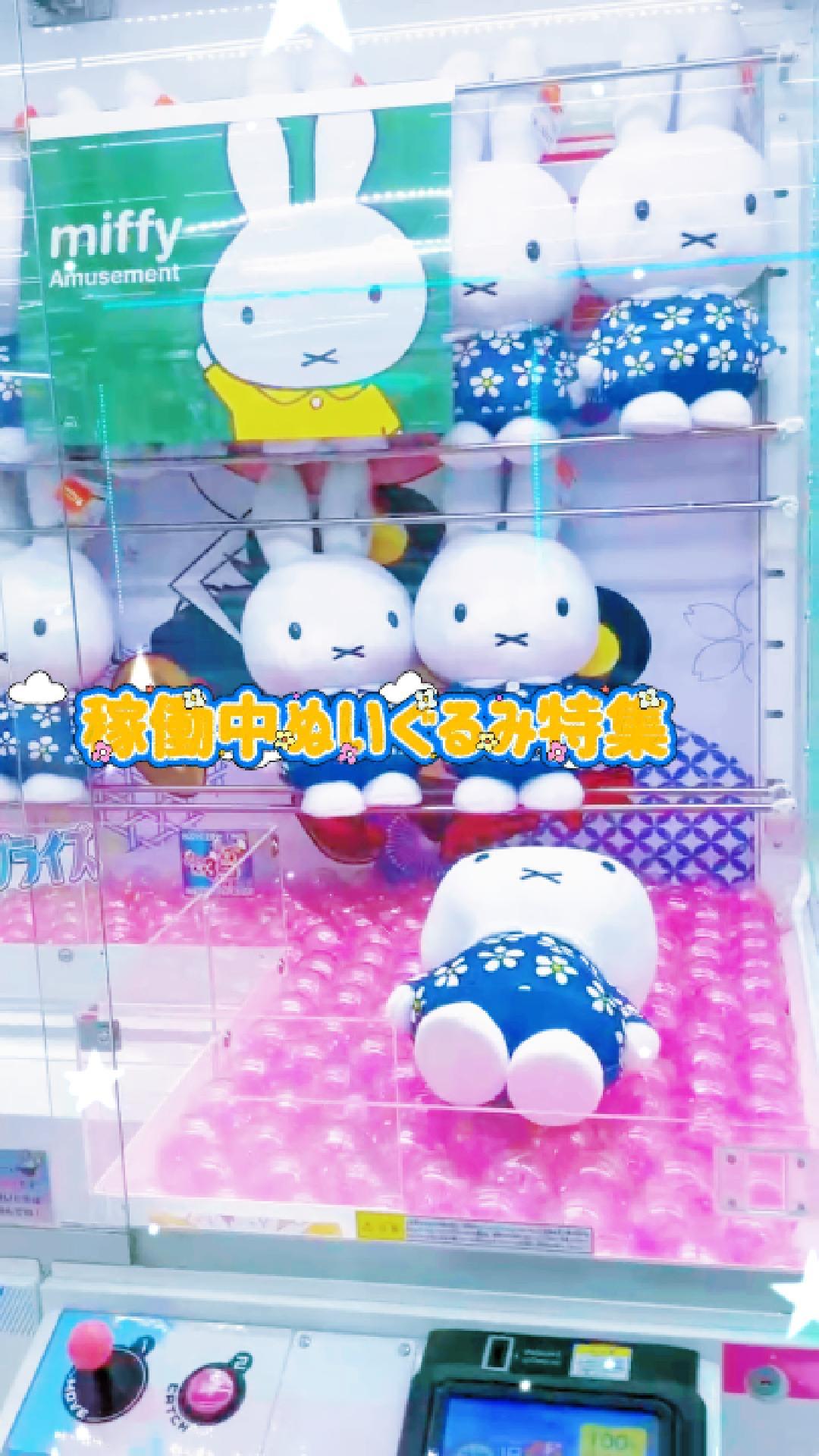 TikTok更新しました！！🐭稼働中ぬいぐるみ特集🐭 | iクレーン 会津若松店